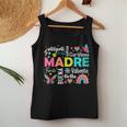 Retro Madre Ella Es Mamá Spanish Blessed Mom Mother's Day Women Tank Top Funny Gifts