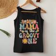 Retro Mama Of Groovy One Matching Family 1St Birthday Party Women Tank Top Funny Gifts