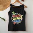 Retro Student Council Vibes Groovy School Student Council Women Tank Top Funny Gifts