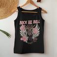 Rock And Roll Guitar Vintage Rock Music Women Tank Top Personalized Gifts