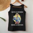 Save A Horse Ride A Cousin Women Tank Top Unique Gifts