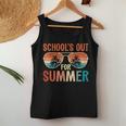 School Out For Summer Retro Last Day Of School Teacher Women Tank Top Unique Gifts