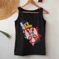 Serbia Balkan Srbija Belgrade Zagreb Tank Top Frauen Lustige Geschenke