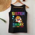 Sister Of The Shark Birthday Family Matching Birthday Women Tank Top Unique Gifts