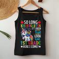 So Long Kindergarten Look Out First Grade Here I Come Girls Women Tank Top Unique Gifts