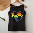 Soccer Heart Sport Lgbtq Rainbow Gay Pride Ally Women Women Tank Top Unique Gifts