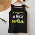 Softball Aunt For Women Softball Uncle Women Tank Top Unique Gifts