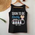 Soon To Be Daddy 2025 Girl Gender Reveal Party Dad Father Women Tank Top Unique Gifts