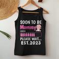 Soon To Be Mommy Est 2023 Baby Shower Girl Loading Family Women Tank Top Unique Gifts