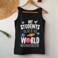 Sped Teacher Assistant My Students Are Out This World Space Women Tank Top Unique Gifts