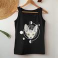 Sphynx Cat Moon Phase Gothic Women Tank Top Unique Gifts