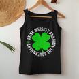 St Patrick's Day Drink Whiskey And Hate The Government Women Tank Top Unique Gifts