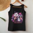 Stay Trashy Raccoon And Opossum Meme Sarcastic Women Tank Top Unique Gifts