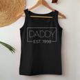 Stolzer Daddy Est 1998Atertag Mädchen Junge Papa Jubiläum Tank Top Frauen Lustige Geschenke