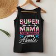 Super Mamá Pero También Super Abuela Camiseta sin mangas para mujer Regalos divertidos