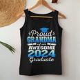 Super Proud Grandma Of 2024 Graduate Awesome Family College Women Tank Top Funny Gifts