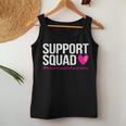 Support Squad Breast Cancer Awareness Month Pink Mens Women Tank Top Personalized Gifts