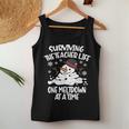 Surviving The Teacher Life One Meltdown At A Time Christmas Women Tank Top Funny Gifts