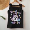 Sweet Sassy And Six Unicorn 6Th Birthday Party Girls Women Tank Top Unique Gifts