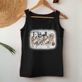T Ball Mom Leopard Mother's Day Mama Ball Bleached Women Tank Top Funny Gifts