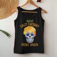 Make Taco Tuesday Great Again Trump Taco Women Women Tank Top Unique Gifts