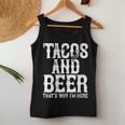 Tacos And Beer Drinking Drunk Cinco De Mayo Women Women Tank Top Unique Gifts