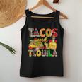 Tacos And Tequila Cinco De Mayo Leopard For Women Women Tank Top Funny Gifts