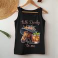 Talk Derby To Me Horse Racing Bourbon Derby Day Women Tank Top Unique Gifts