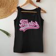 Taylor First Name Girl Vintage Style 70S Personalized Retro Women Tank Top Unique Gifts