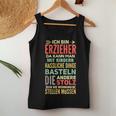 Teacher Teacher Women's Things Craft Teacher Tank Top Frauen Lustige Geschenke