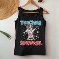 Teaching Is My Super Power For Teacher Unicorn Women Tank Top Unique Gifts