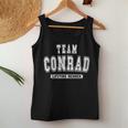 Team Conrad Lifetime Member Family Last Name Women Tank Top Funny Gifts
