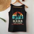 Team Mama Zwei Söhne Superheld Muttertag Stolze Super Mama Tank Top Frauen Lustige Geschenke