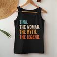 Tina The Woman The Myth The Legend First Name Tina Women Tank Top Personalized Gifts