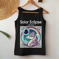Total Solar Eclipse 2024 Totality Spring Unicorn Girl Women Tank Top Unique Gifts