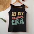 Trendy Groovy Quote In My Grandpa Era Retro Vintage Women Tank Top Unique Gifts