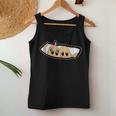 Twin Pregnancy Peeking Boy And Girl Mom To Be Women Tank Top Unique Gifts