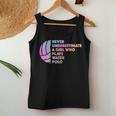 Never Underestimate A Girl Who Plays Water Polo Waterpolo Women Tank Top Unique Gifts