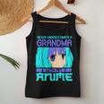 Never Underestimate A Grandma With An Anime Women Tank Top Unique Gifts