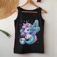 Unicorn Mermaid 4Th Birthday 4 Year Old Party Girls Outfit Women Tank Top Unique Gifts