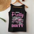 Utv Girls Sittin Pretty And Ridin-Dirty Sxs Women Tank Top Funny Gifts