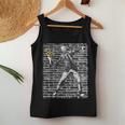 Van Gogh Flower Thrower 90S Vintage Distressed Graphic Women Tank Top Unique Gifts