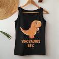 Vinosaurus Rex inosaur Wine Dino -Inosaursine Tank Top Frauen Lustige Geschenke