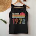 Vintage 1972 Regalo 50 Años Cumpleaños Hombre Camiseta sin mangas para mujer Regalos divertidos