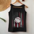 Vintage American Flag Baseball Team For Boys Girls Women Women Tank Top Funny Gifts