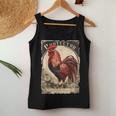 Vintage Gockel Elegant Rooster Bird Chicken Farmer Rooster Women Tank Top Unique Gifts