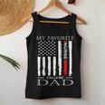 Vintage Usa Flag Fathers Day Dad From Daughter Nurse Women Tank Top Unique Gifts