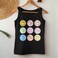 Volleyball Vibes Smile Face Hippie Volleyball Girls Women Tank Top Personalized Gifts