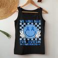 We Wear Blue For Autism Awareness Month Kid Autism Women Tank Top Unique Gifts