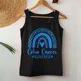We Wear Blue Rainbow Awsewome For Colon Cancer Awareness Women Tank Top Personalized Gifts